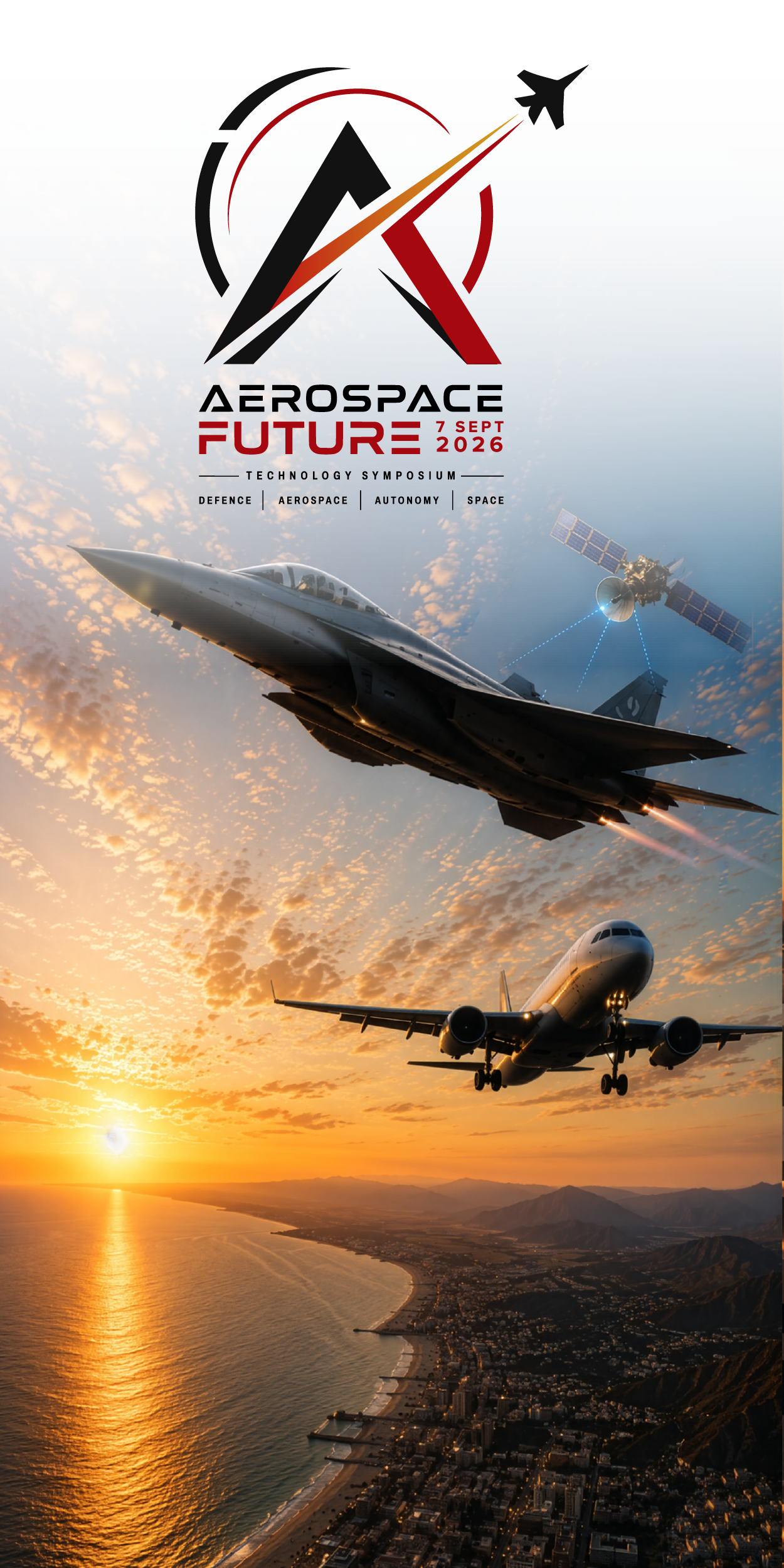 Aerospace Future Technology Symposium 2026 promotional artwork